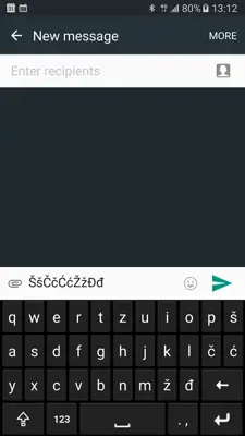 HR Keyboard android App screenshot 4