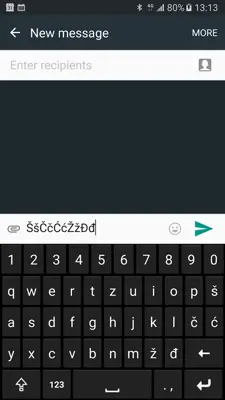 HR Keyboard android App screenshot 5